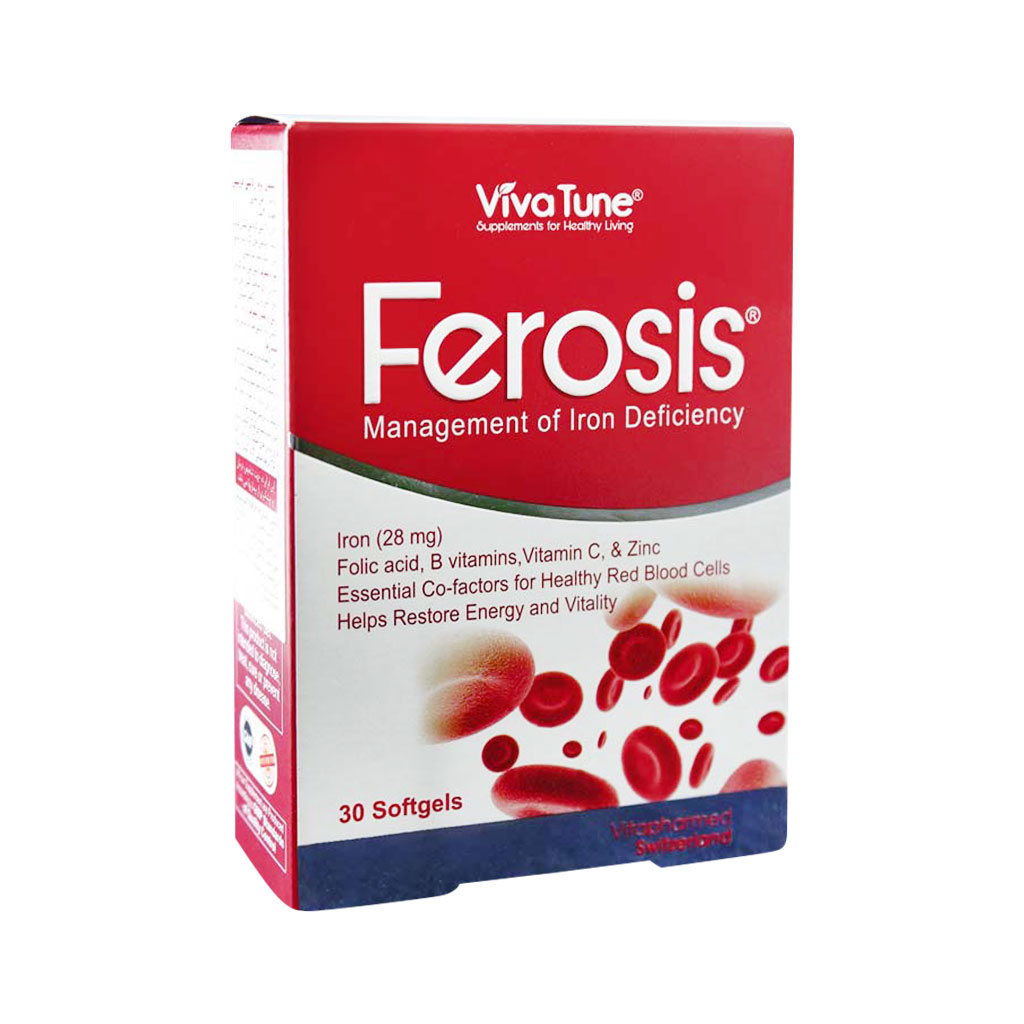 فروسیس ویواتیون 30 سافت ژل Ferosis VivaTune 30Sf